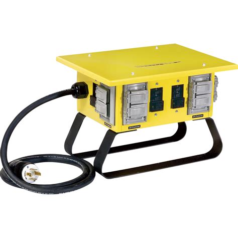 generator power distribution electrical box|temporary power distribution panels.